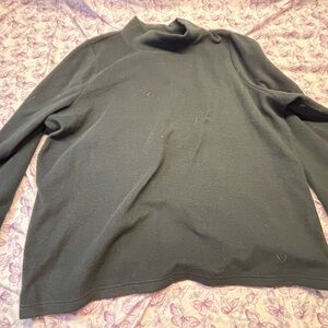 Charcoal Turtleneck Sweater